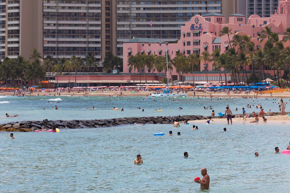 The Royal Hawaii Hotel in Waikiki