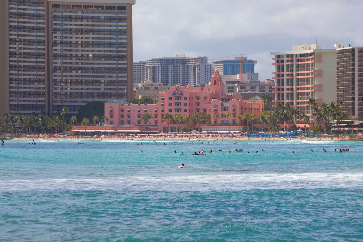 The Royal Hawaii Hotel in Waikiki