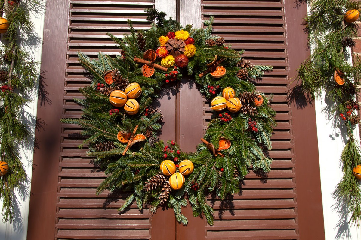 Colonial Williamsburg Holiday Wreath 2014