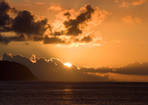 Sunset at Haleiwa Hawaii